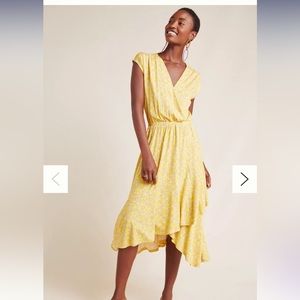 Maeve Anthropologie Fete midi dress